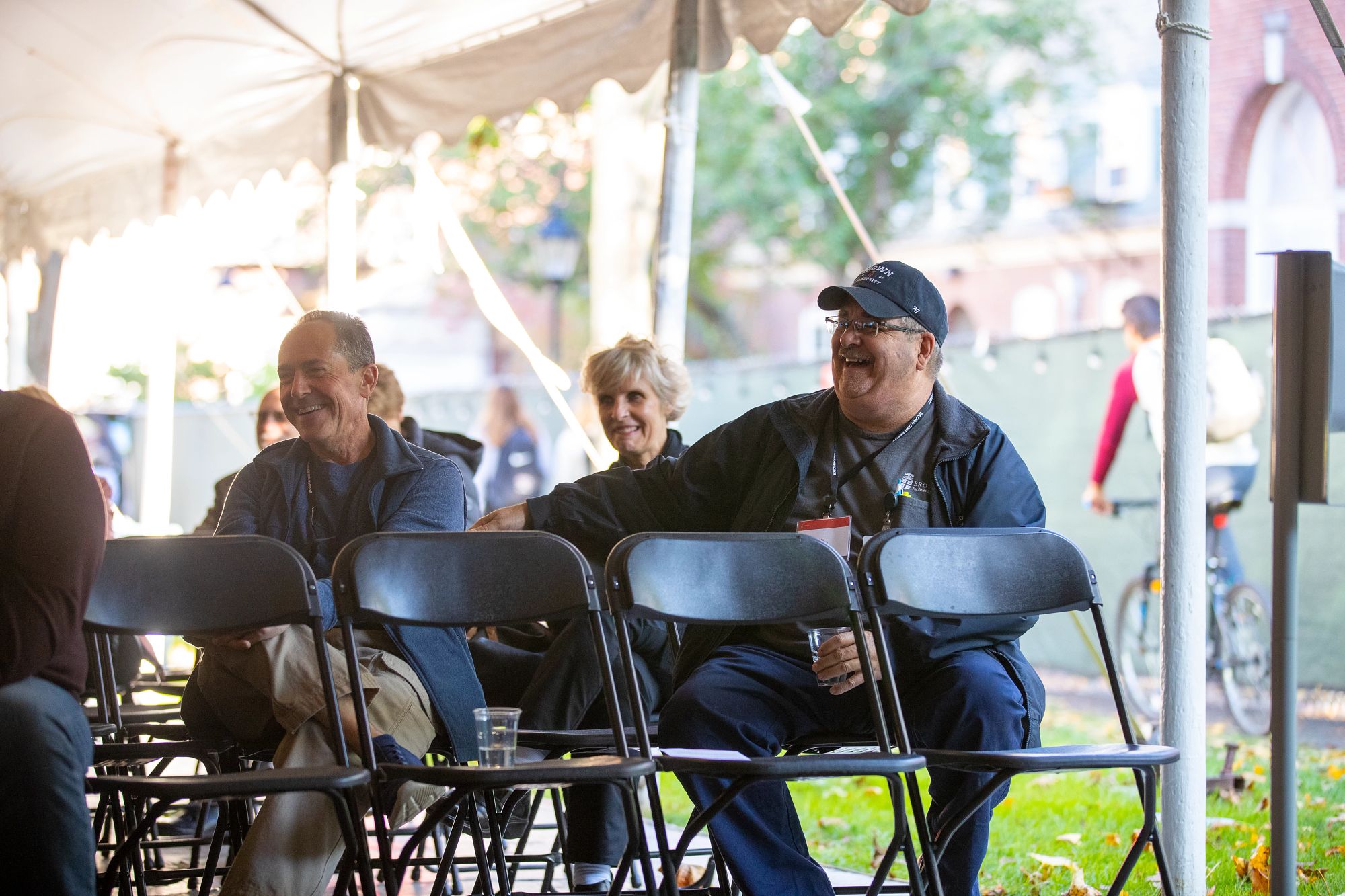 Retirement party at Brown University