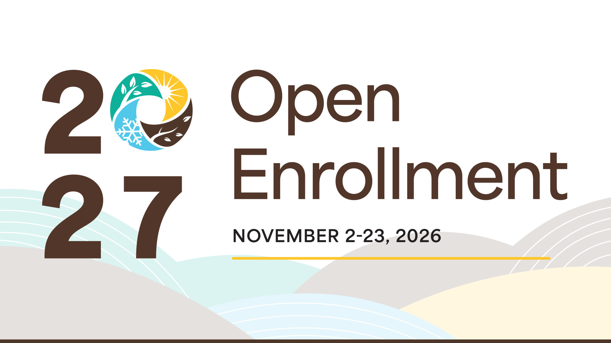 2027 Open Enrollment web banner